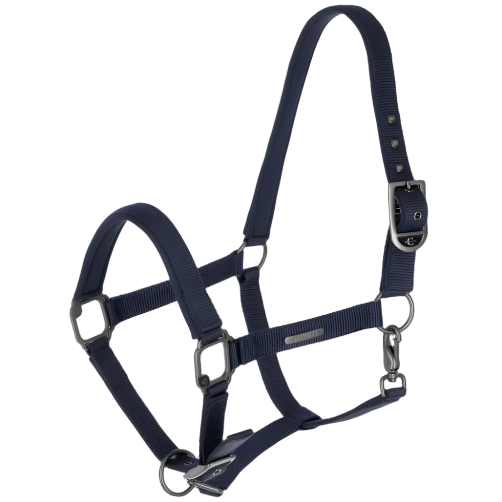 Covalliero Headcollar #colour_dark-navy