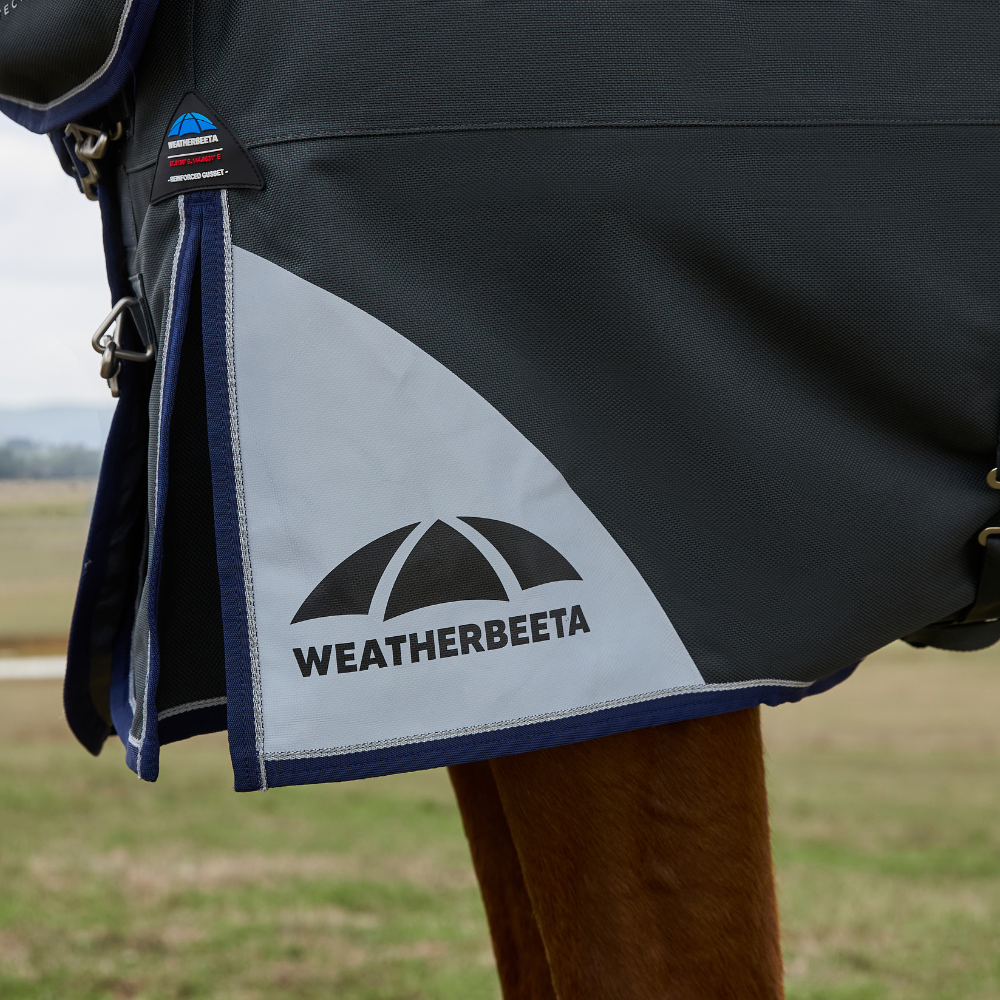 Weatherbeeta Comfitec Ultra 220G Detach-A-Neck Turnout #colour_charcoal