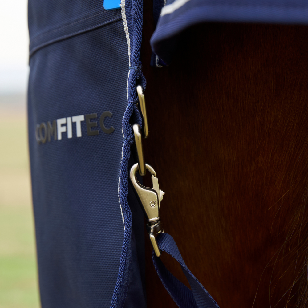 Weatherbeeta Comfitec Ultra 220G Detach-A-Neck Turnout #colour_navy