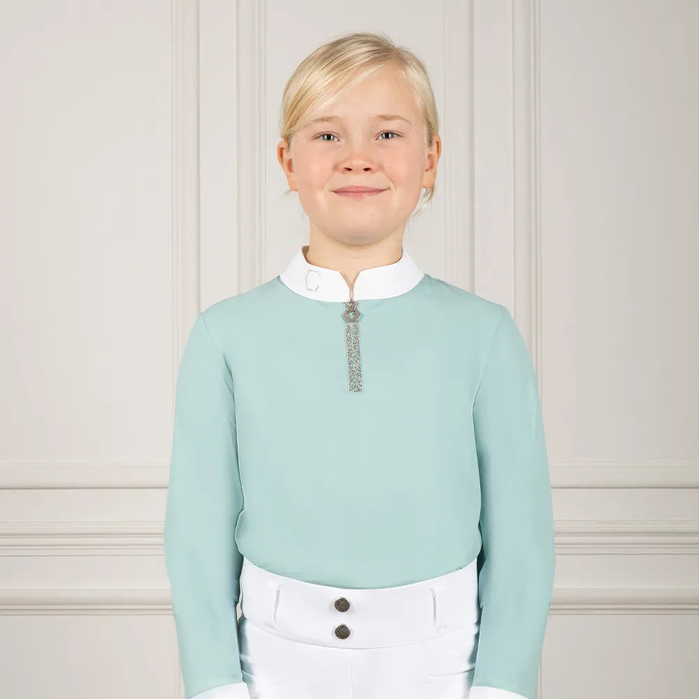 Coldstream Next Generation Long Sleeve Elrick Show Shirt #colour_glacier-boulevard