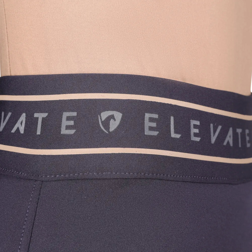 Hy Equestrian Ladies Elevate Allure Riding Tights #colour_navy_fossil