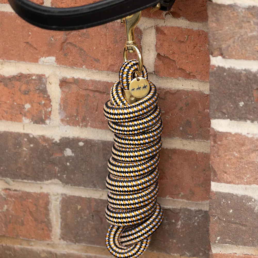Supreme Products Royal Occasion Lead Rope #colour_black-white-gold