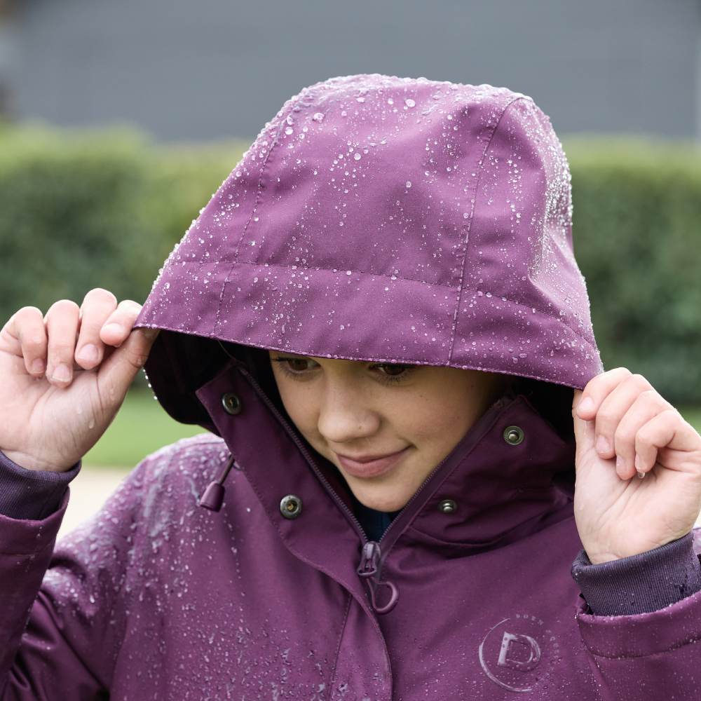Dublin Children's Everyday Waterproof Jacket #colour_purple-violet