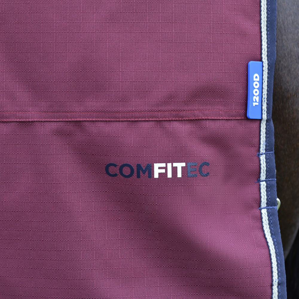Weatherbeeta Comfitec Essential 50G Combo Turnout #colour_burgundy-navy