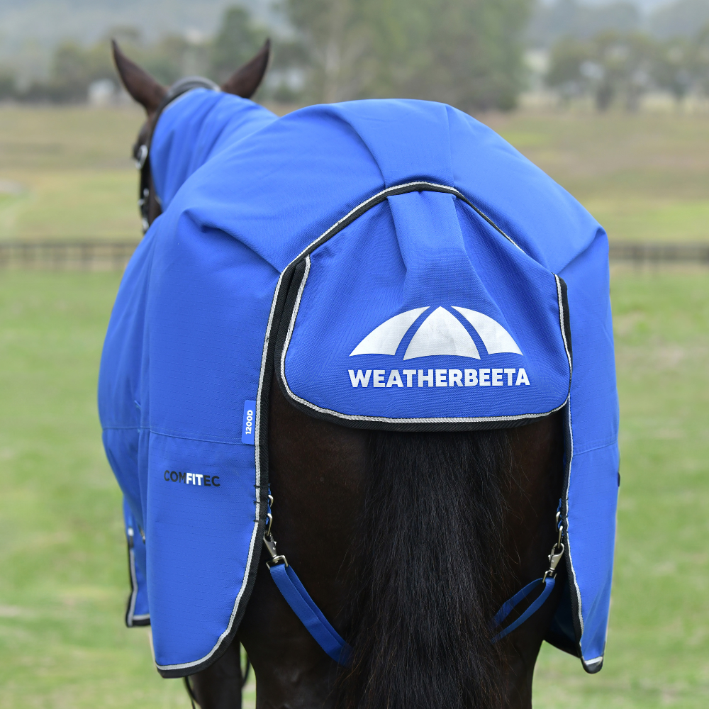 Weatherbeeta Comfitec Essential 220G Combo Turnout #colour_cobalt-black