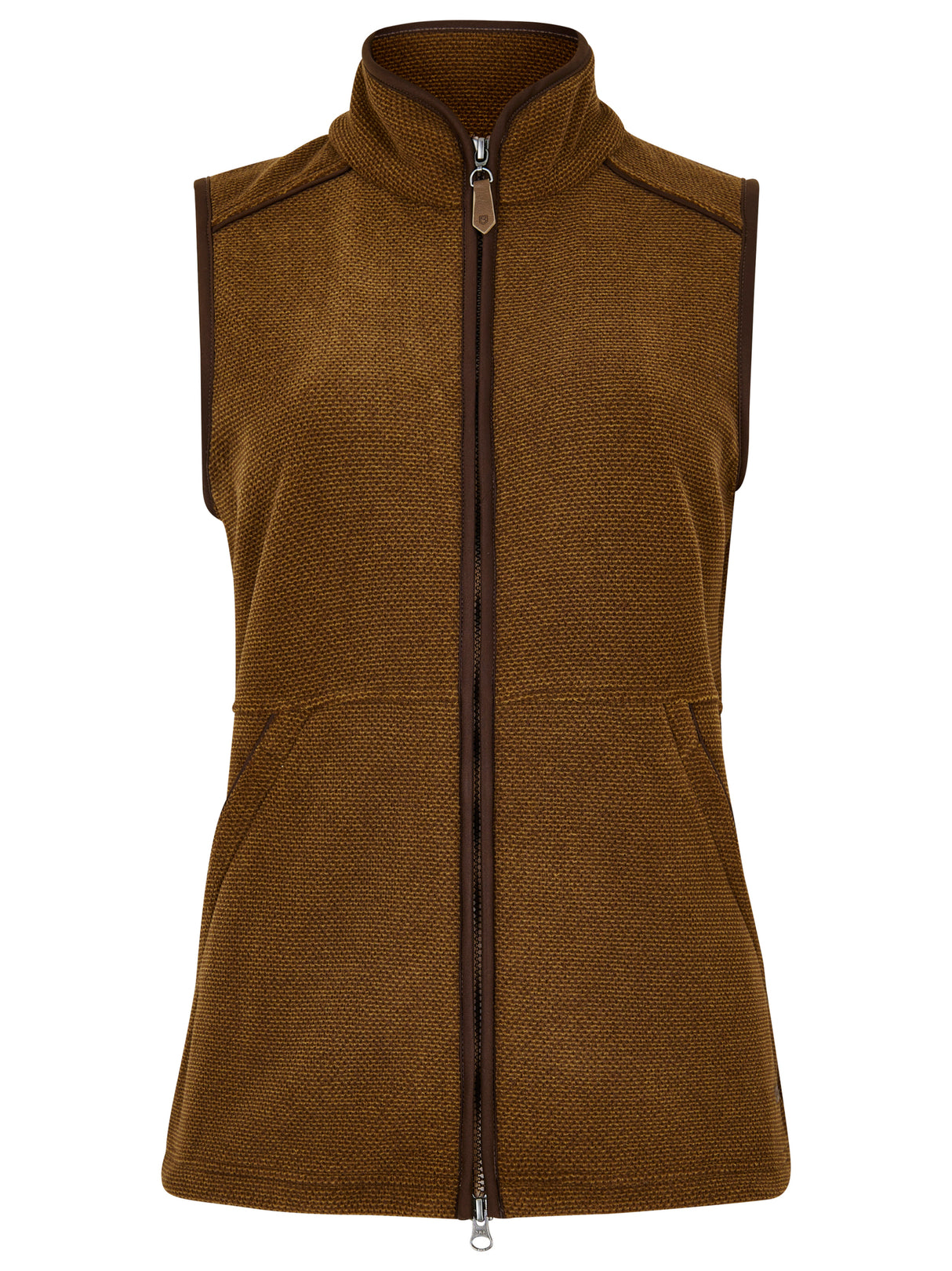 Dubarry Womens Carbury Gilet #colour_walnut