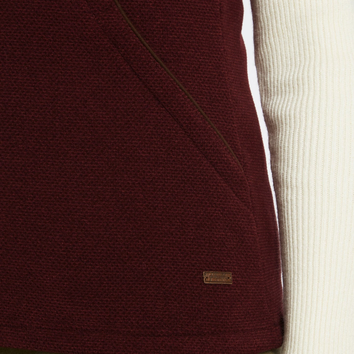 Dubarry Womens Carbury Gilet #colour_ox-blood