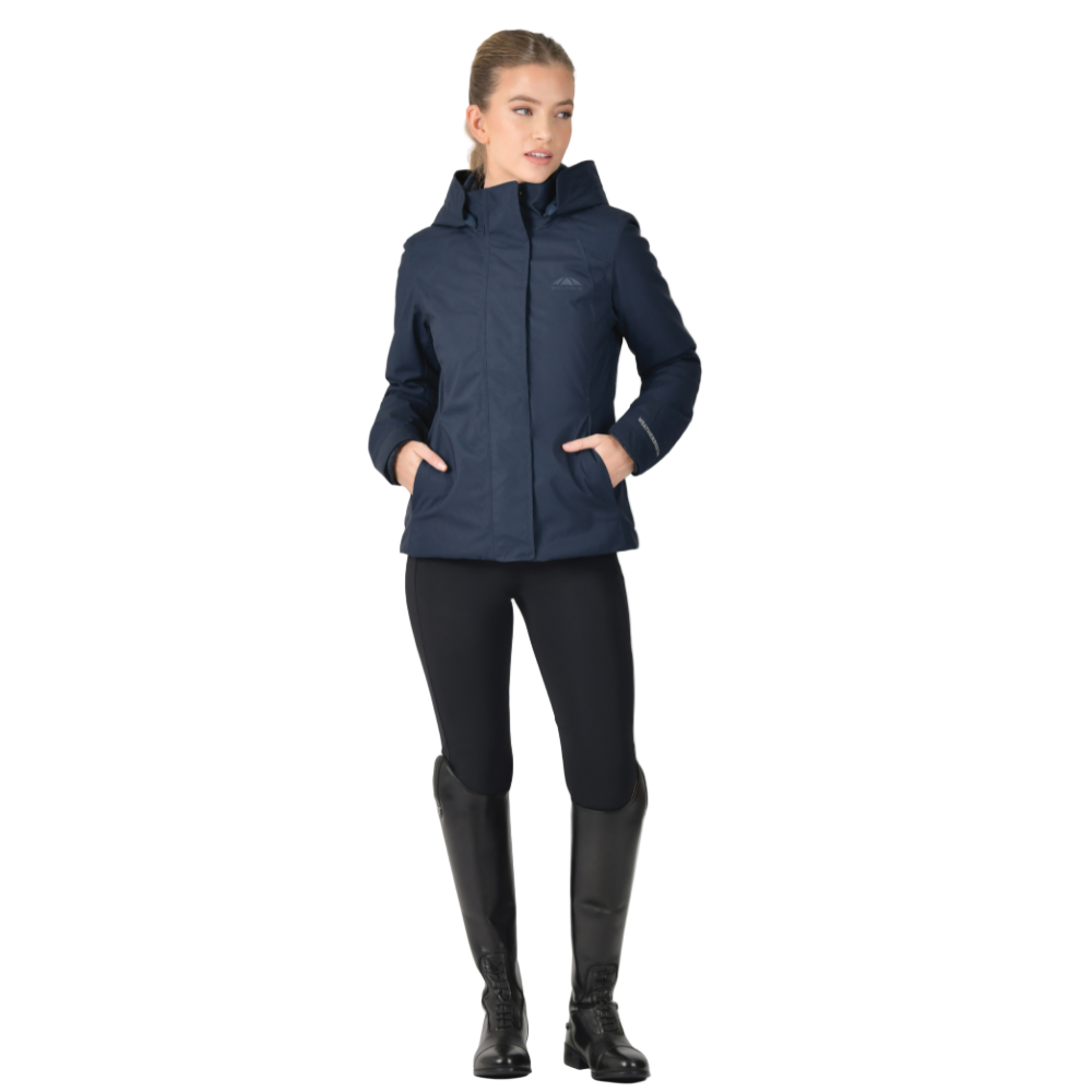 Weatherbeeta Ladies Protect Jacket With High Neck #colour_navy
