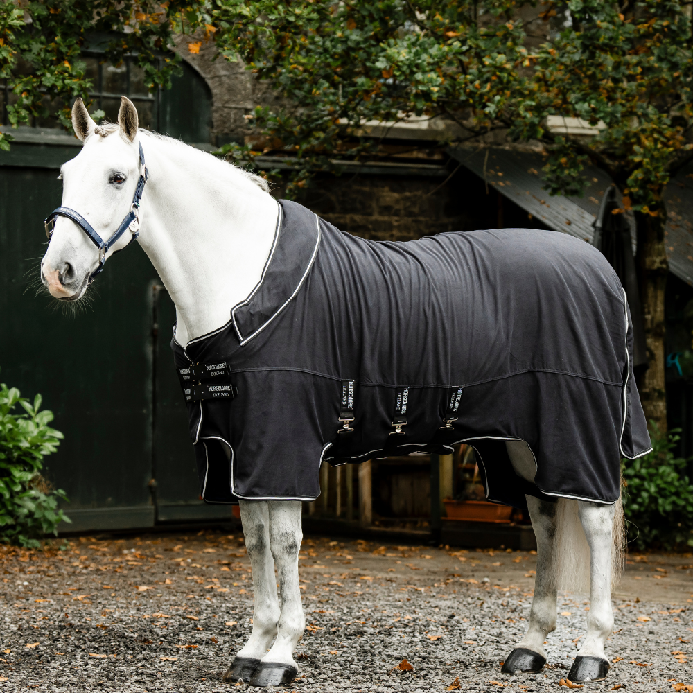 Horseware Ireland Show Ready Rug #colour_black-black-silver