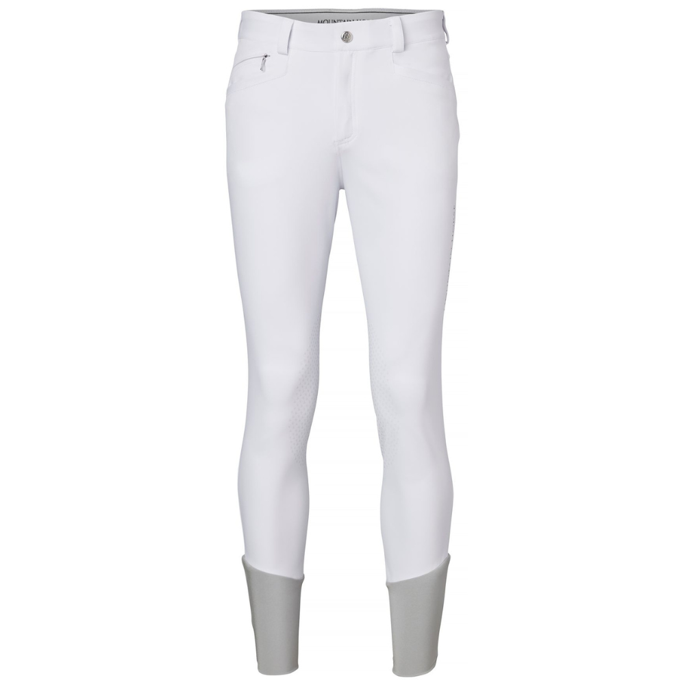 Mountain Horse Robin Men's Knee Grip Breeches #colour_white