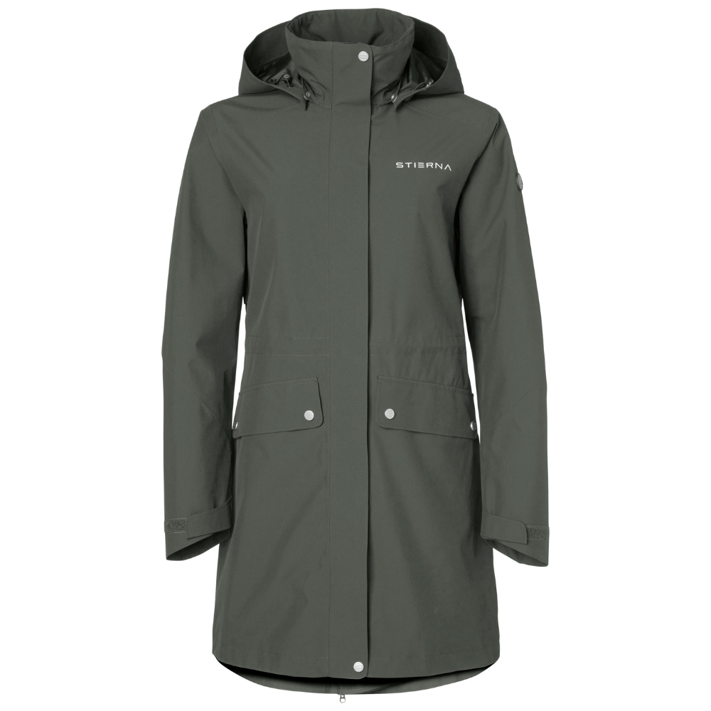 Stierna Cloud Rain Parka #colour_sage