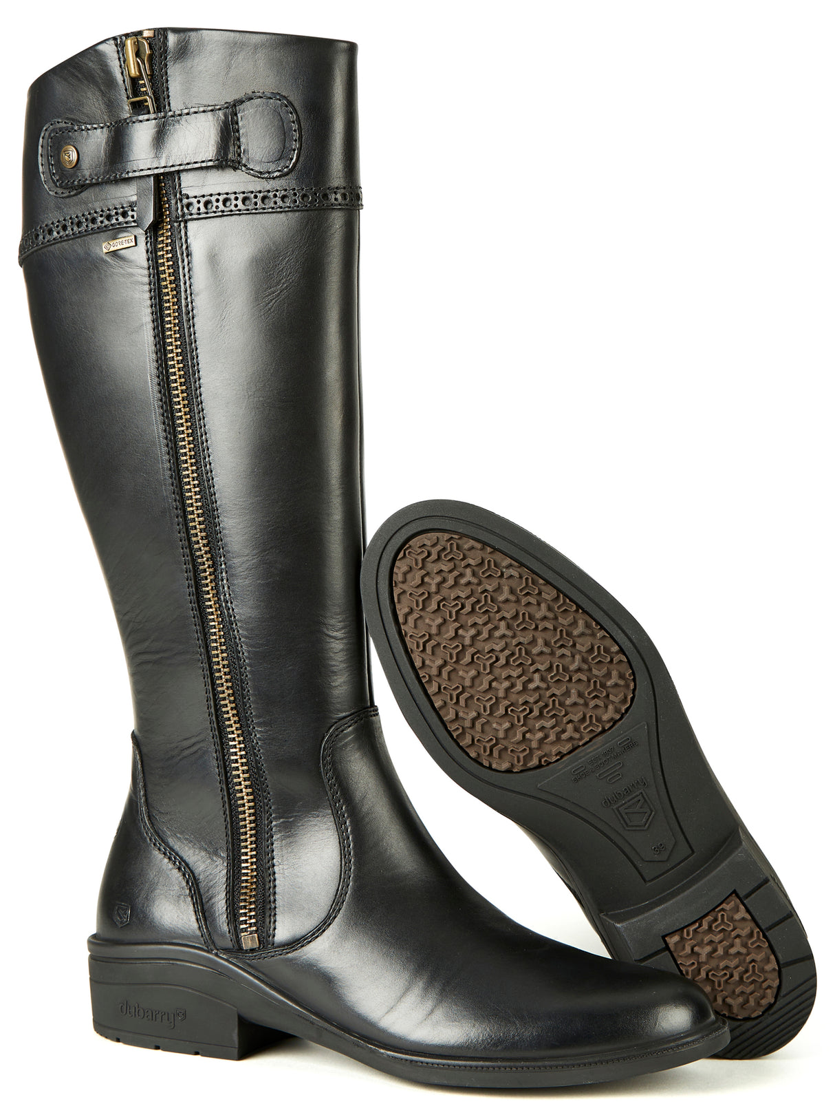 Dubarry Womens Connemara Tall Boot #colour_black
