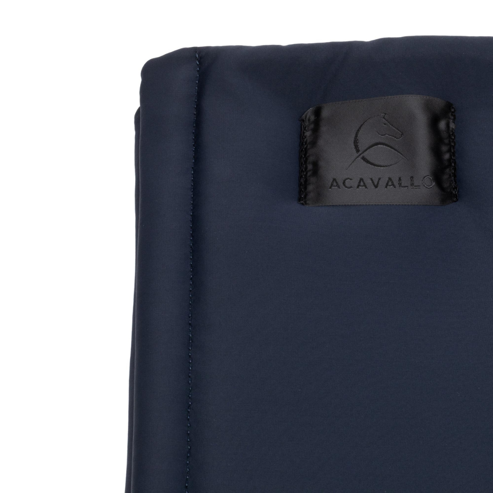 Acavallo Padded Cotton Soft Underbandages #colour_blue
