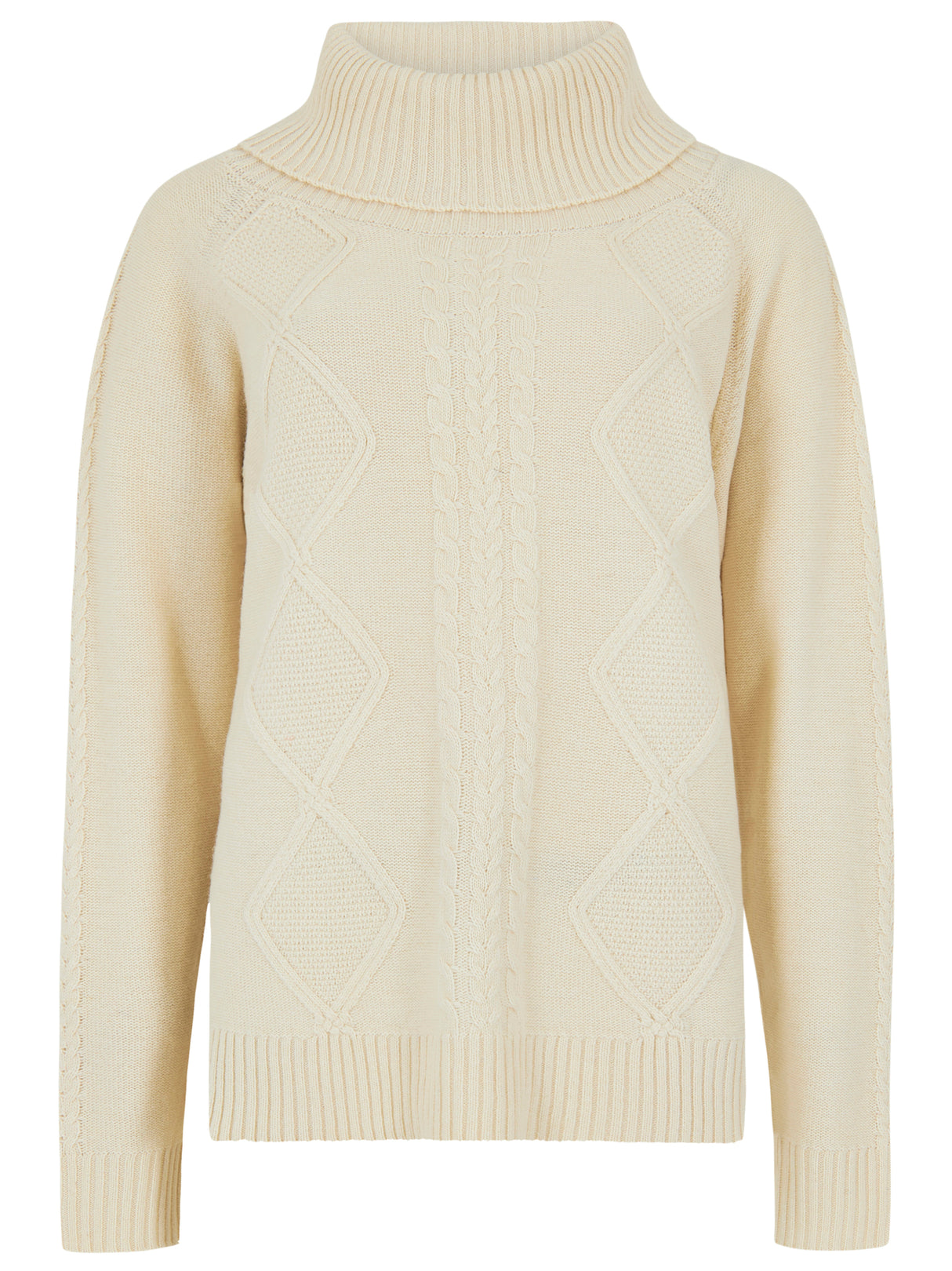 Dubarry Womens Kirkwood Knitted Jumper #colour_chalk