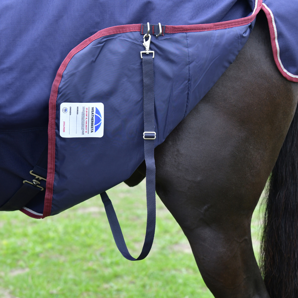 Weatherbeeta Comfitec Essential 50G Combo Turnout #colour_navy-burgundy