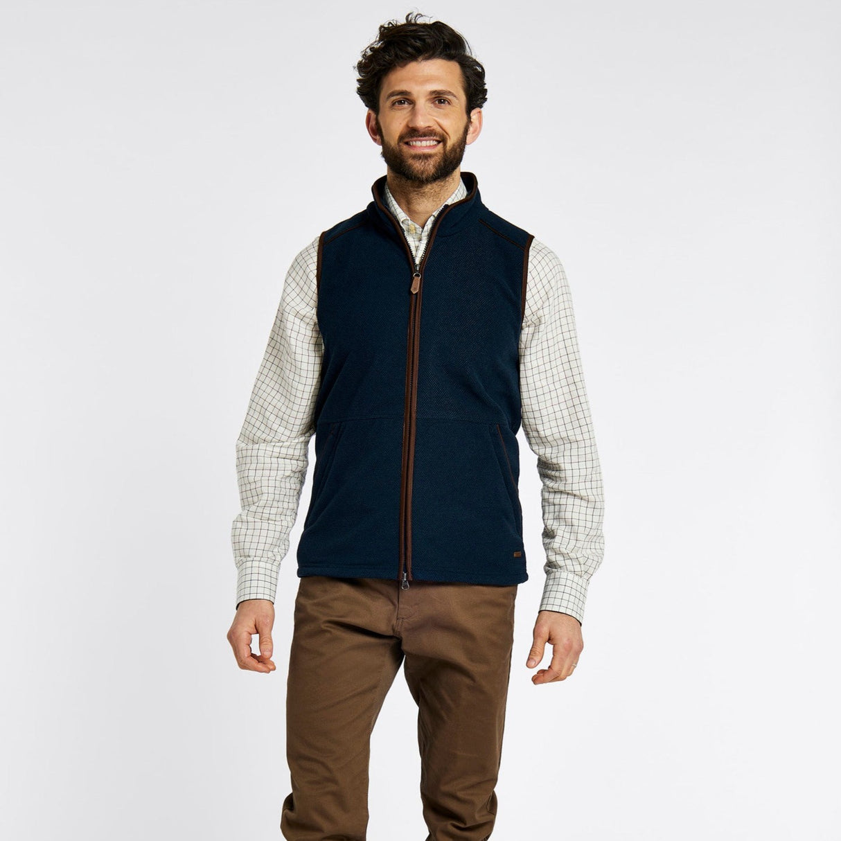 Dubarry Mens Lifford Gilet #colour_navy