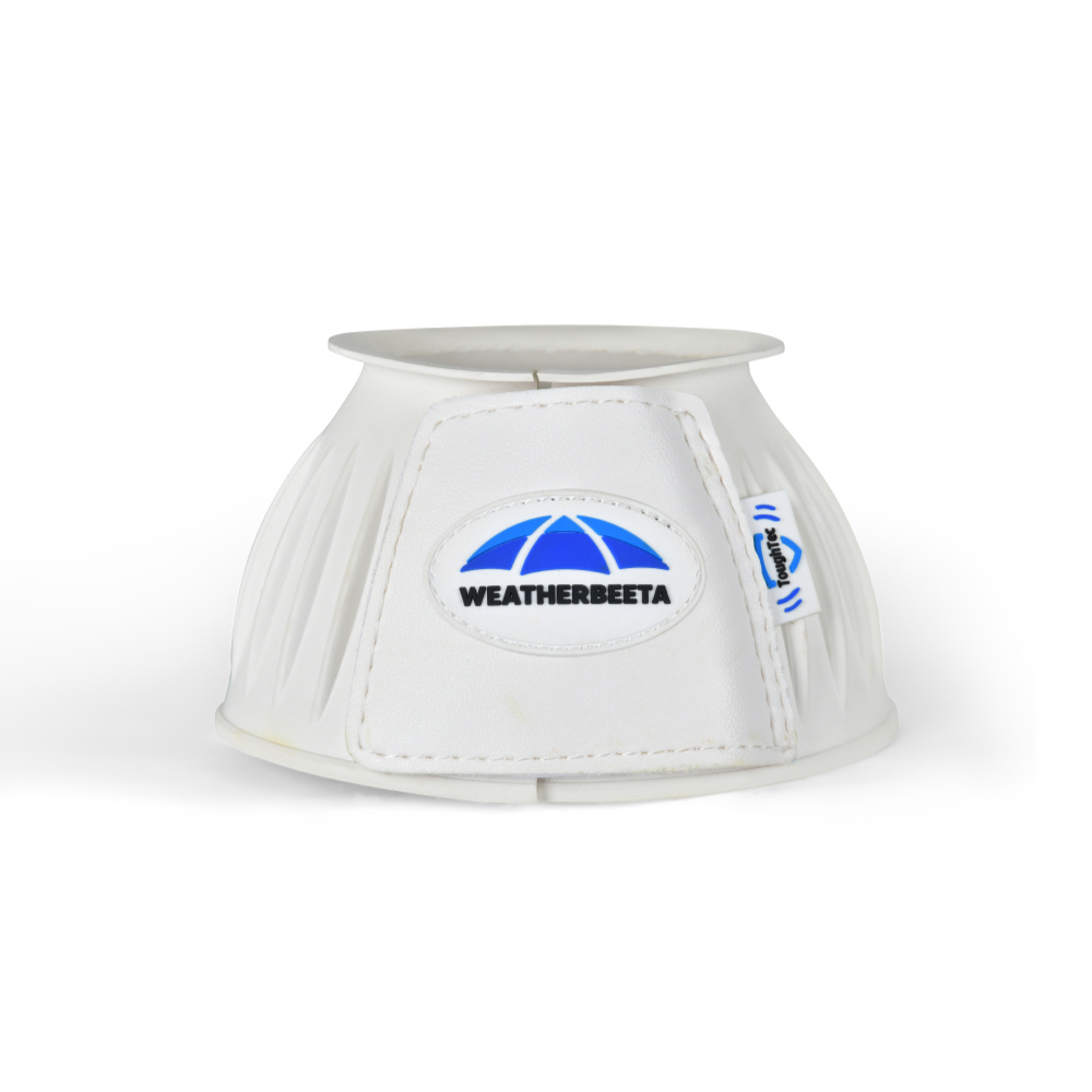 Weatherbeeta Tough-Tec Prime Rubber Bell Boots #colour_white-white