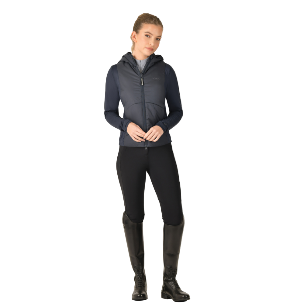 Weatherbeeta Ladies Hybrid Padded Jacket #colour_navy