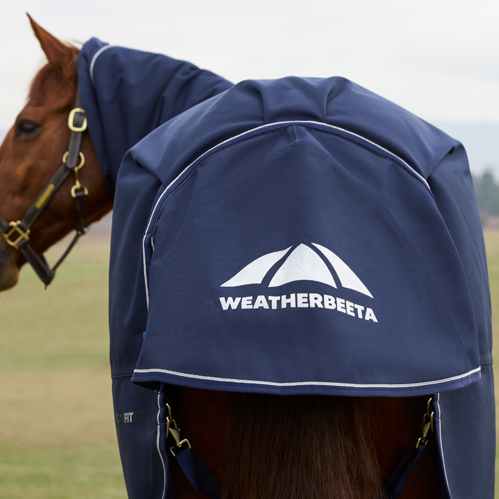 Weatherbeeta Comfitec Ultra 220G Detach-A-Neck Turnout #colour_navy