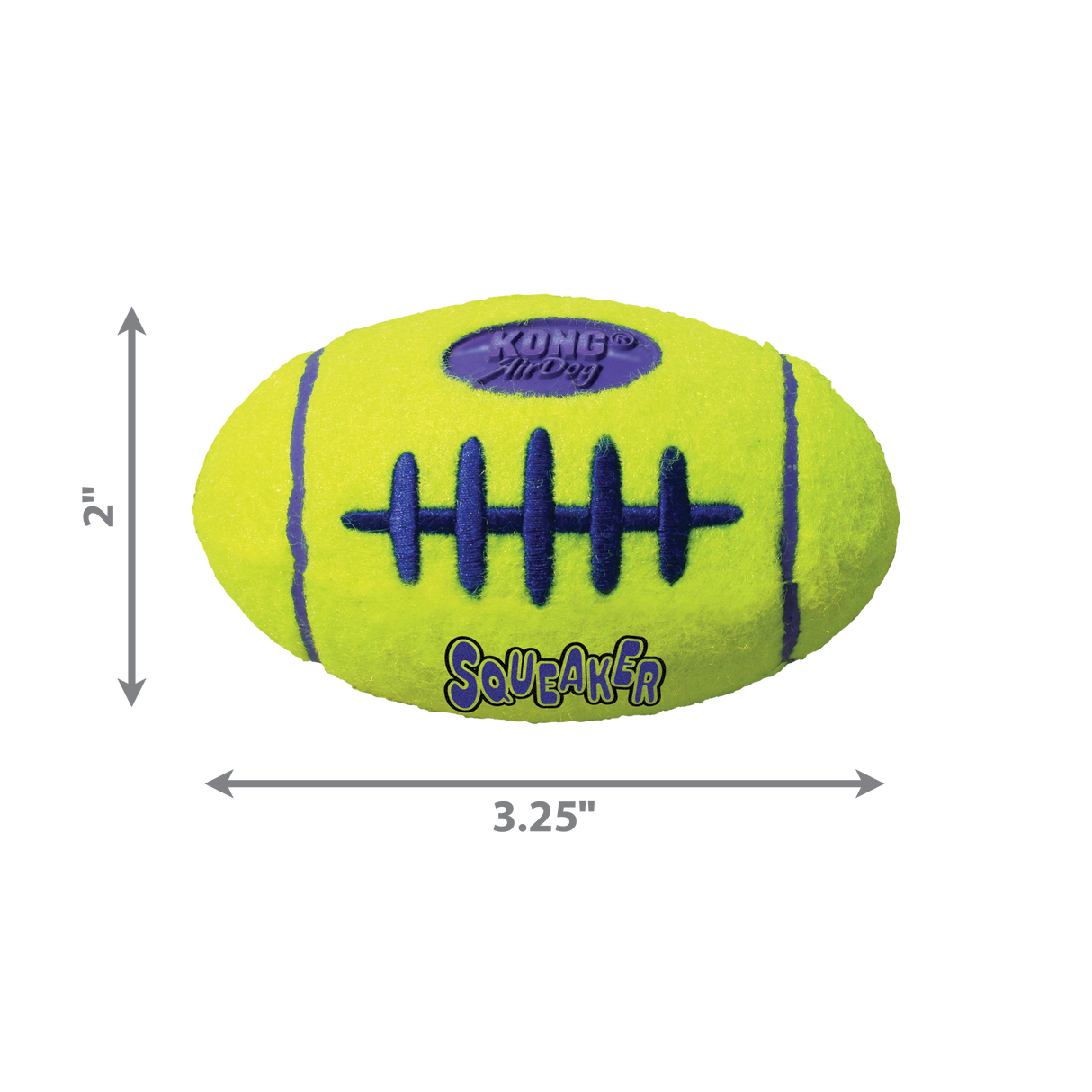 KONG AirDog Squeaker Football #size_s