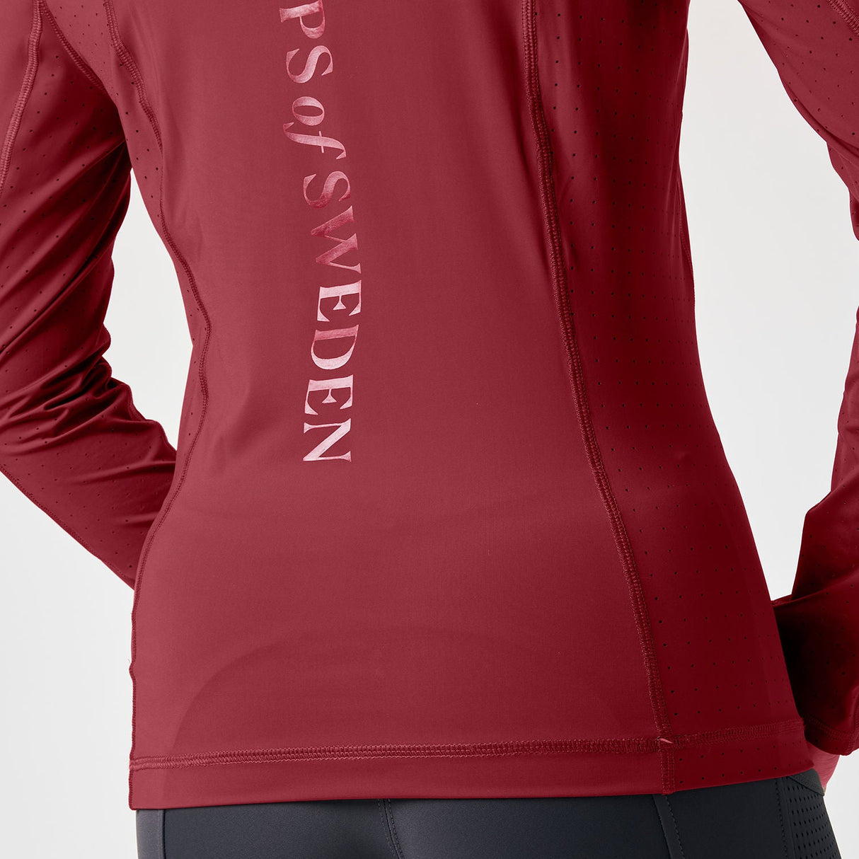 PS of Sweden Claire Ladies Long Sleeved Airflow Top #colour_midnight-fuchsia