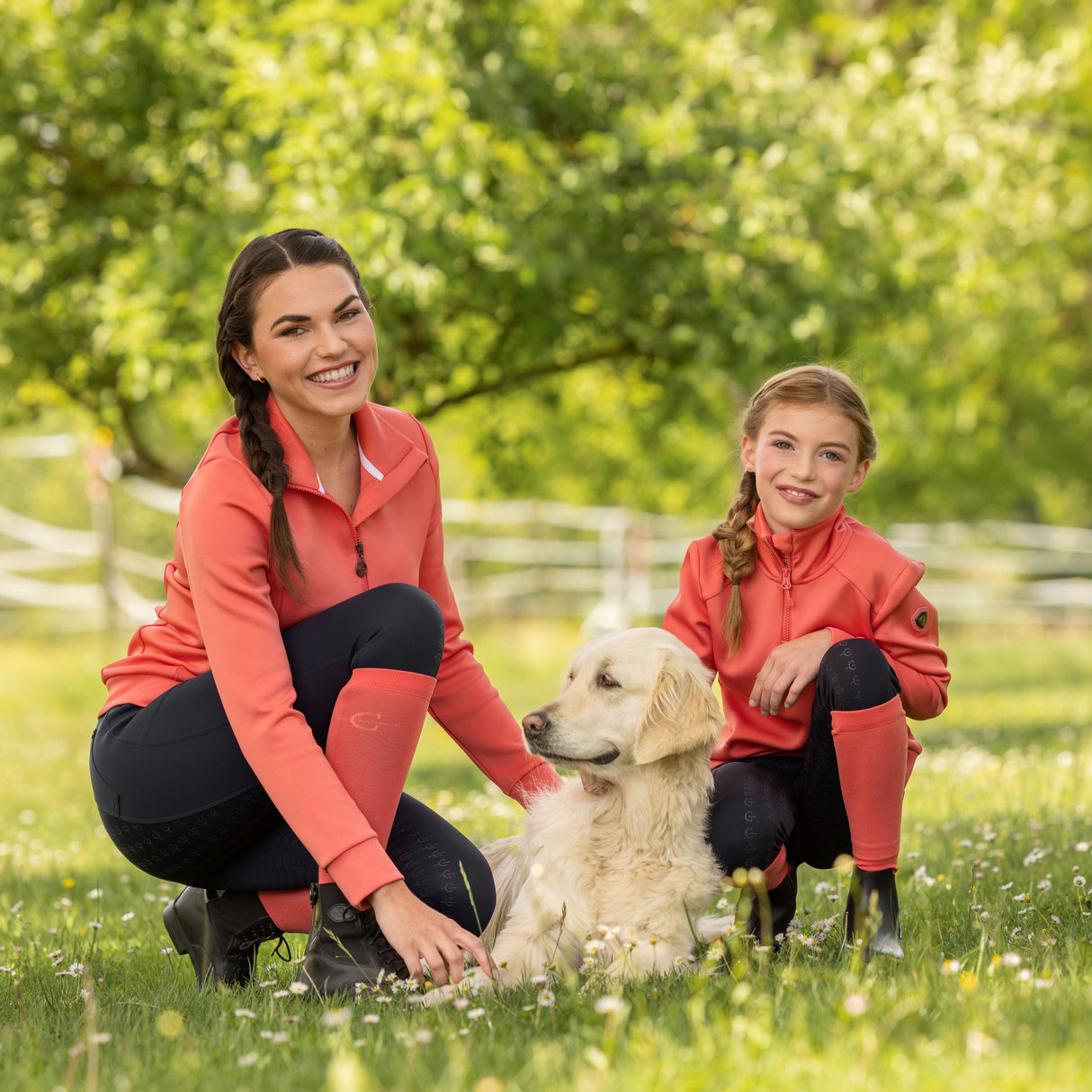 Covalliero Ladies Sporty Sweater #colour_coral