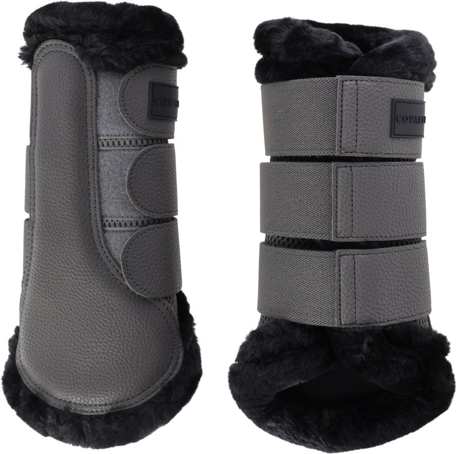 Covalliero Brushing Boots #colour_steel-grey
