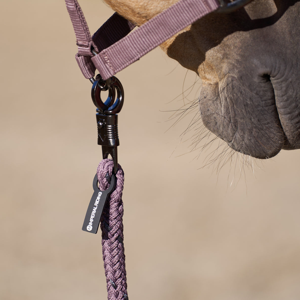 Imperial Riding Deluxe Panic Hook Lead Rope #colour_marble