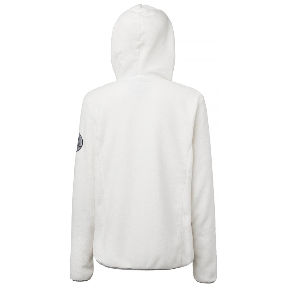 Mountain Horse Children's Fuzzy Hoodie #colour_snow-white