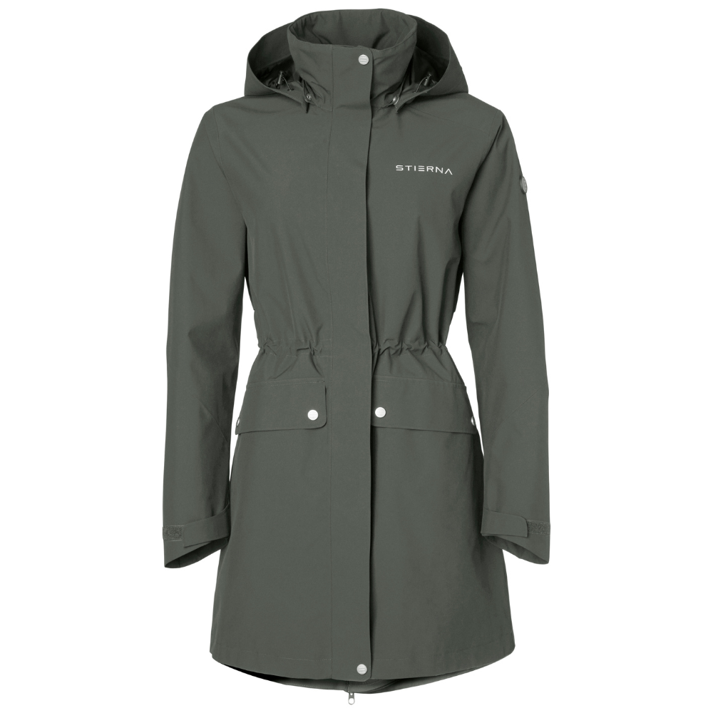 Stierna Cloud Rain Parka #colour_sage