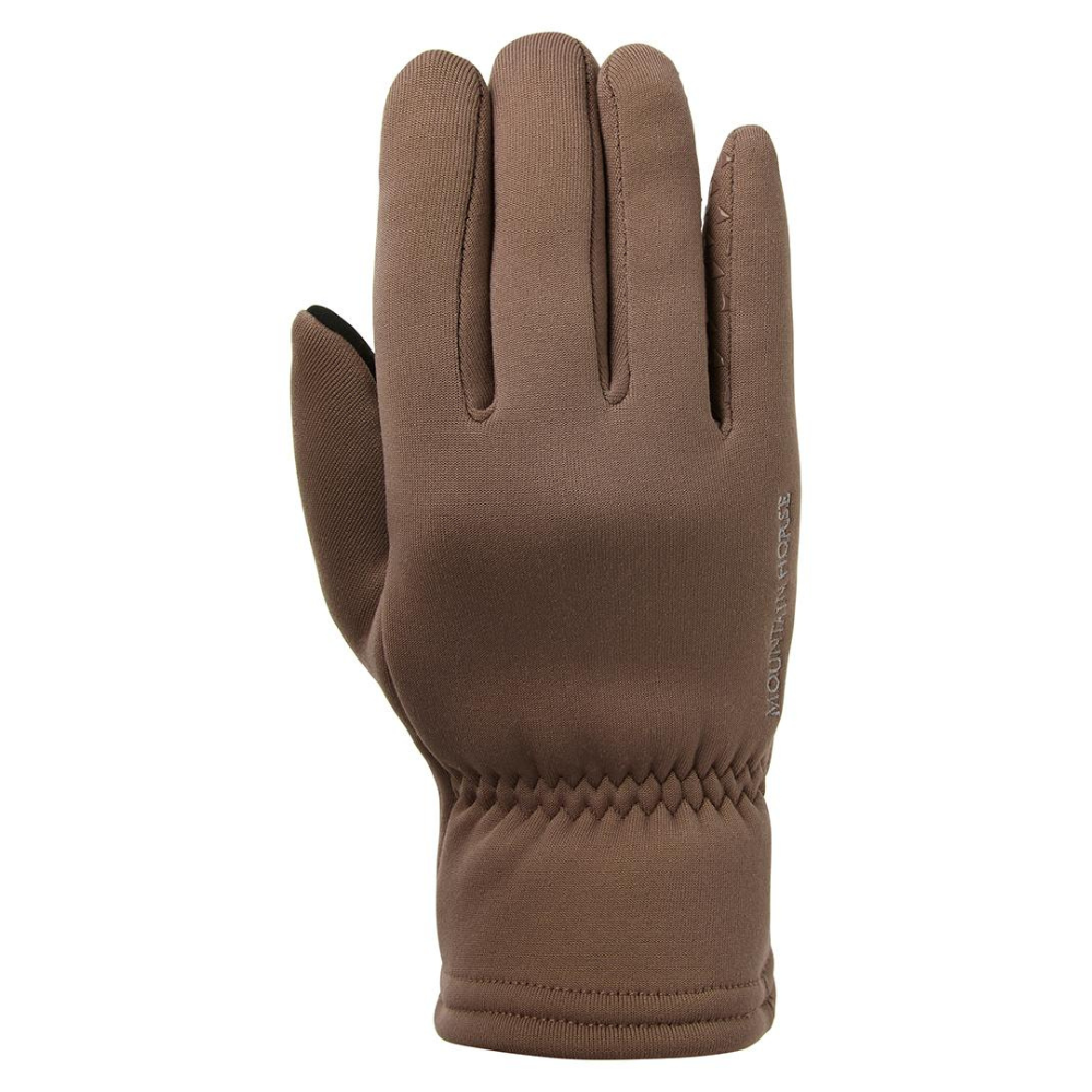 Mountain Horse Children's Comfy Glove #colour_brown
