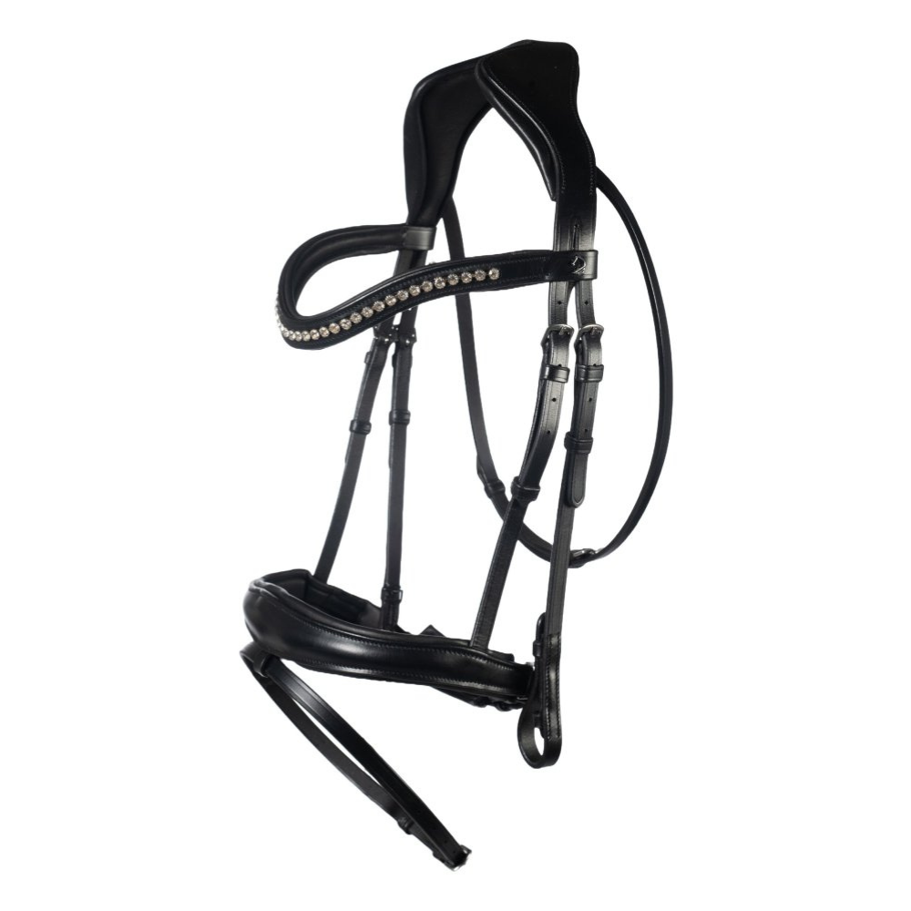 HKM Bridle -Arezzo- #colour_black