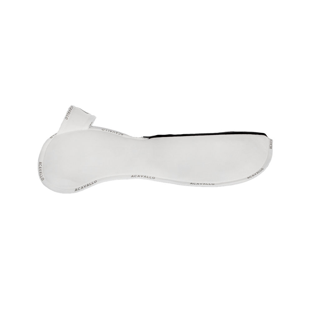 Acavallo Piuma Pad WFS Pocket Suede Rear Riser #colour_white