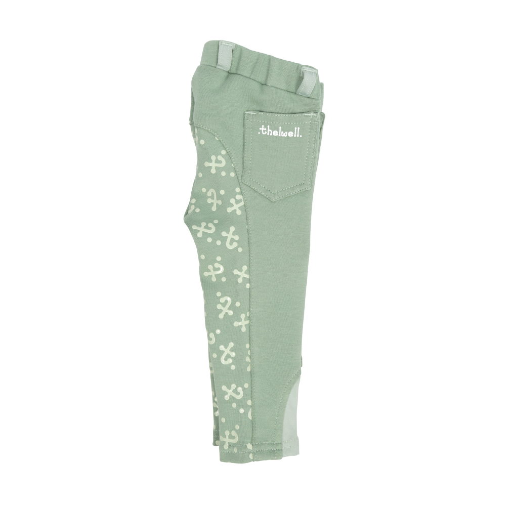 Hy Equestrian Thelwell Mini Tots Jodhpurs #colour_pastel-green