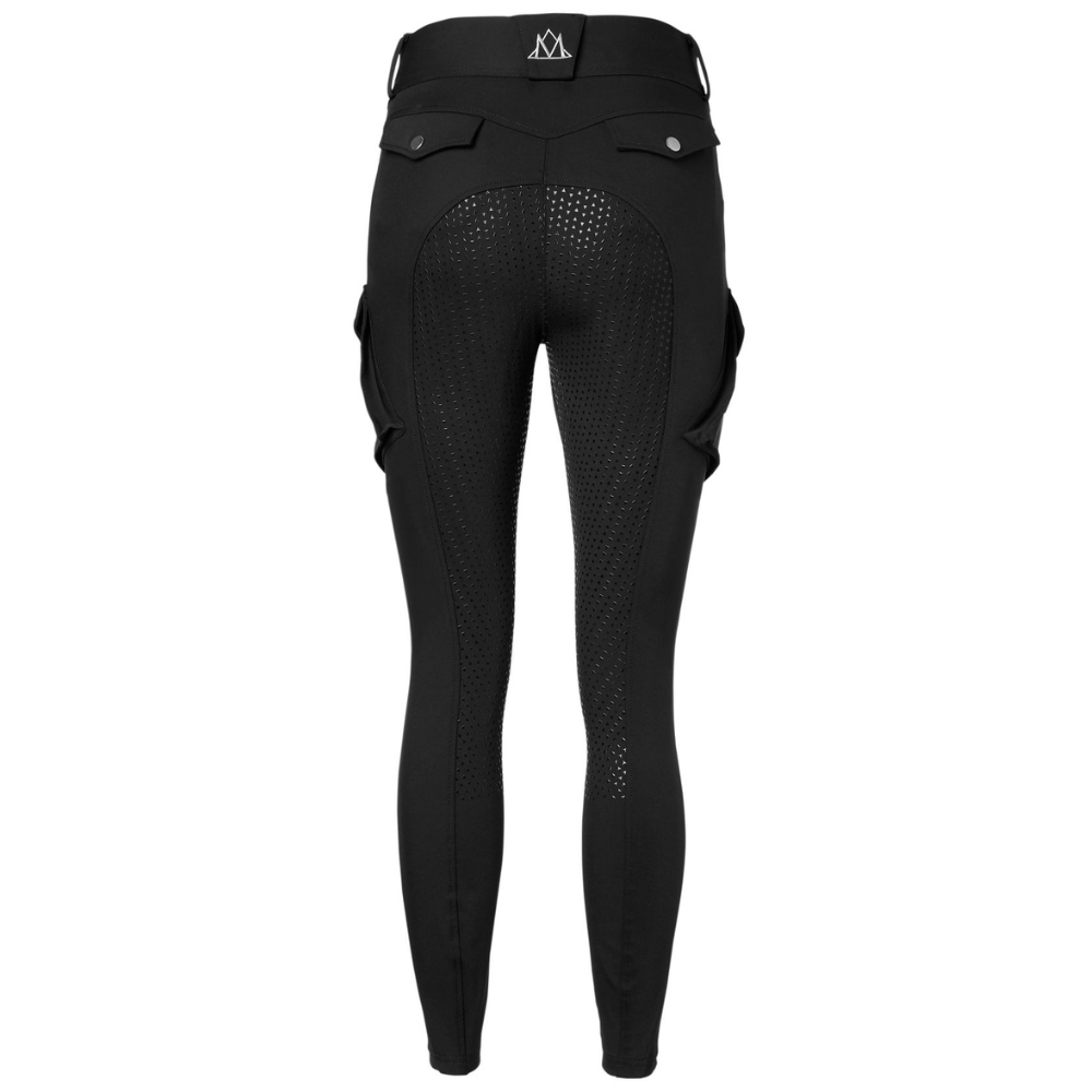 Mountain Horse Estelle Cargo Full Seat Breeches #colour_black