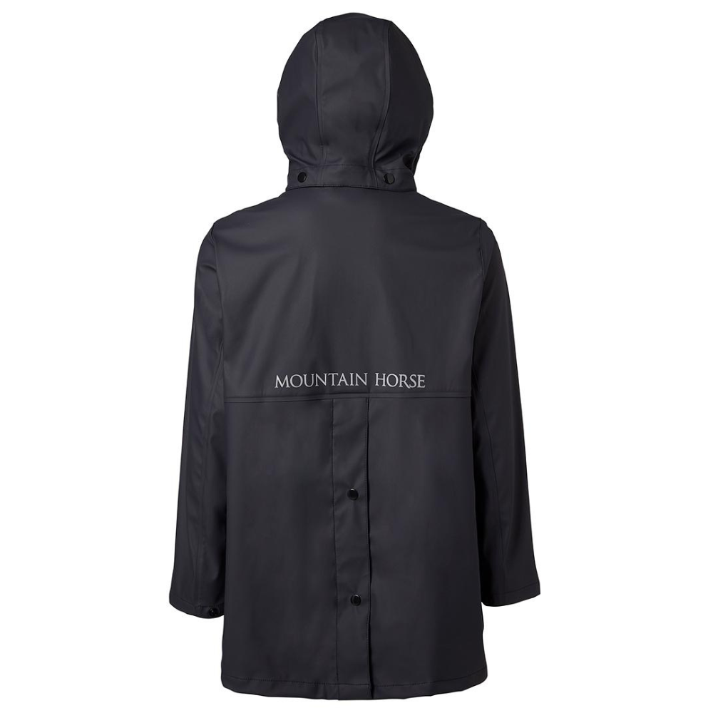 Mountain Horse Children's Drops Rain Coat #colour_black