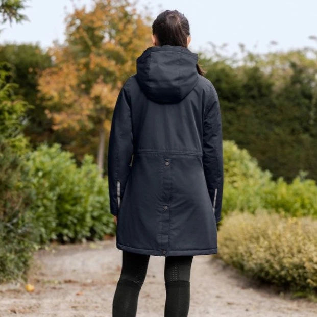 E.L.T Teens Ava Functional Riding Parka #colour_deep-blue