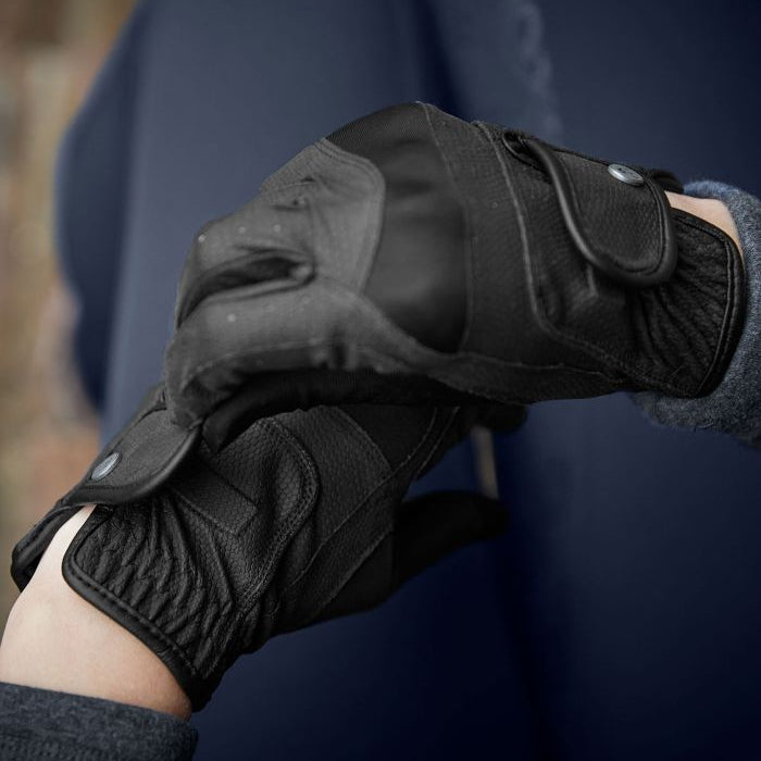 E.L.T Magnetize Riding Glove #colour_black