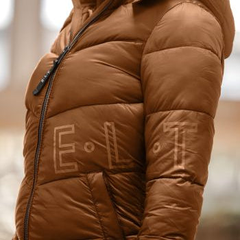 E.L.T Oslo Ladies Light Weight Coat #colour_cinnamon
