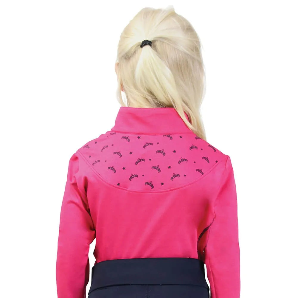 Sara Base Layer By Little Rider #colour_pink-navy