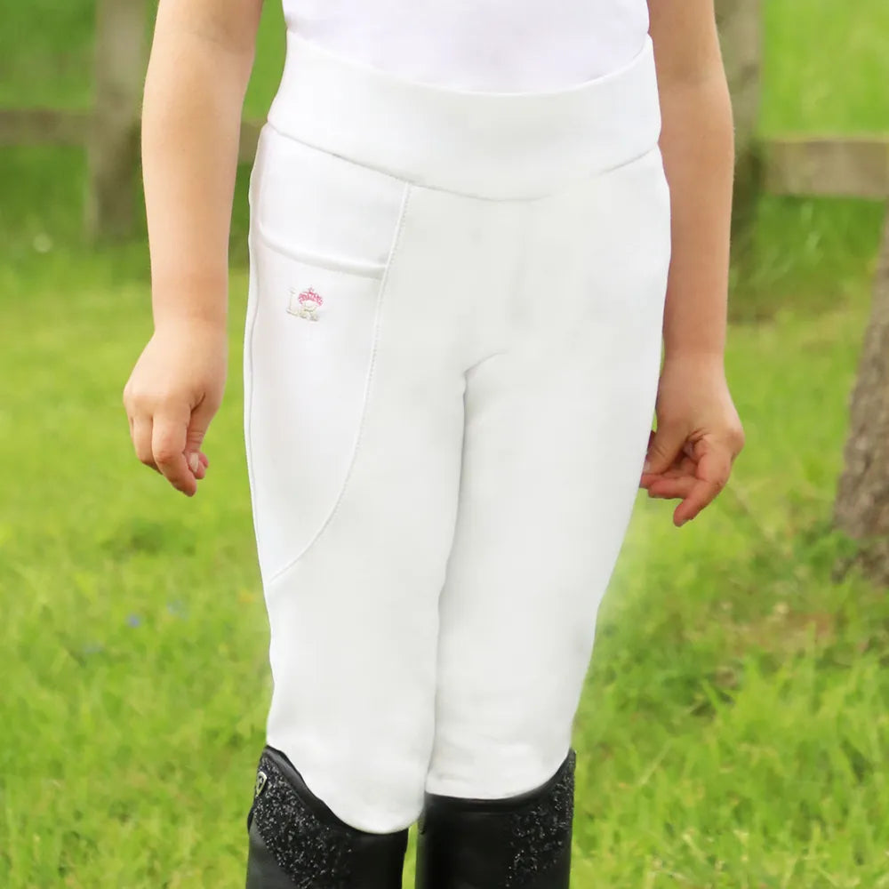 Sara Riding Tights By Little Rider #colour_white