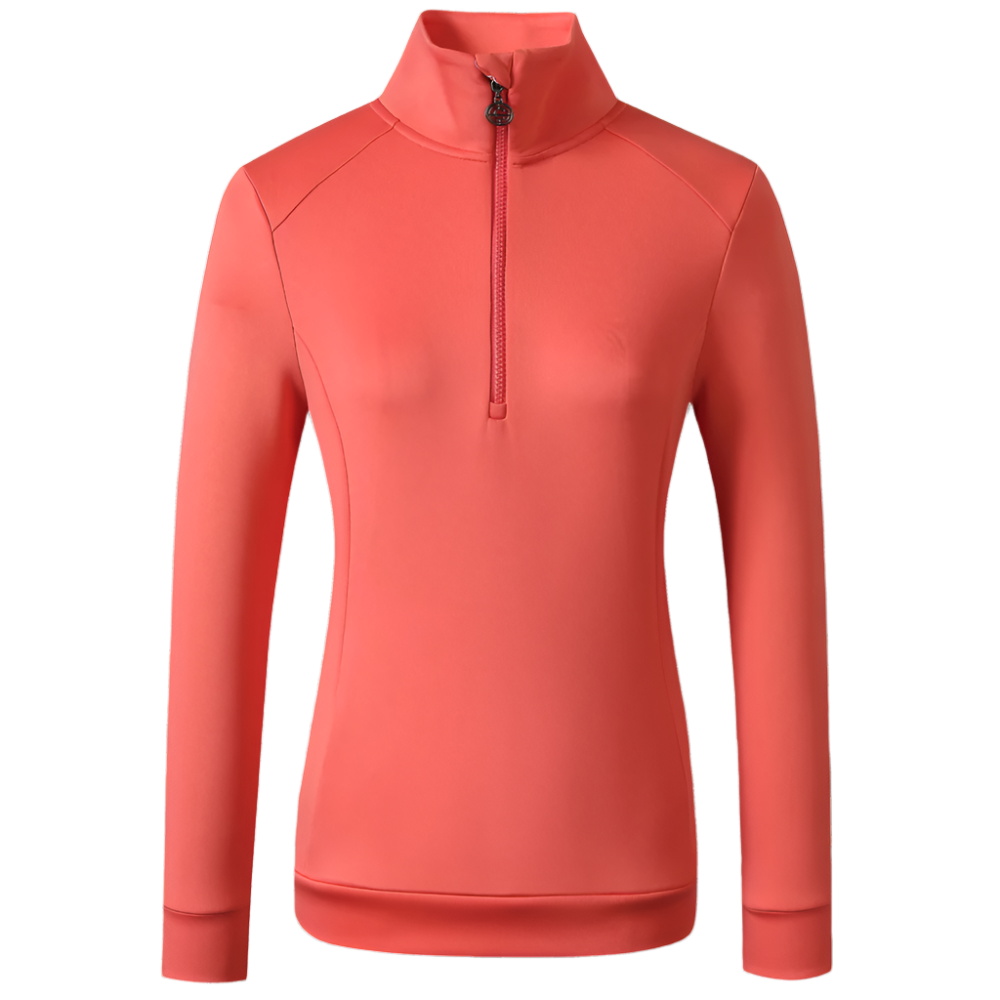 Covalliero Ladies Sporty Sweater #colour_coral