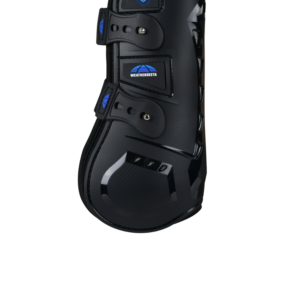 Weatherbeeta Tough-Tec Essential Open Front Boots #colour_black