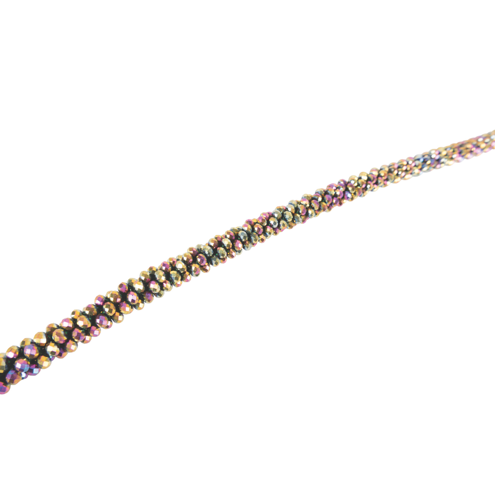 ProPresicce Signature Crystal Diamante Browband by Hy Equestrian #colour_mermaid
