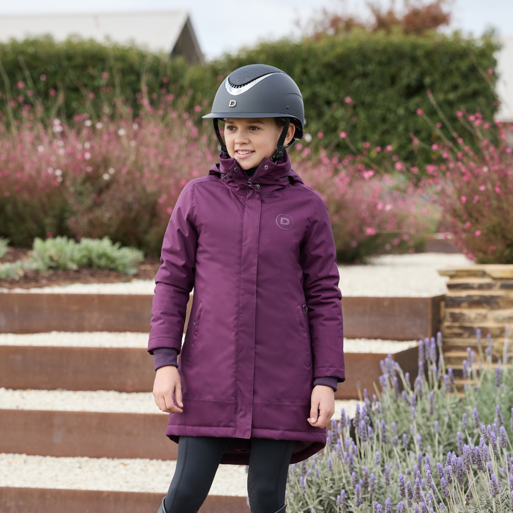 Dublin Children's Everyday Waterproof Jacket #colour_purple-violet