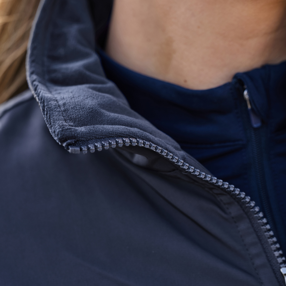 Dublin Zip Through Ladies Blouson Team Jacket #colour_navy