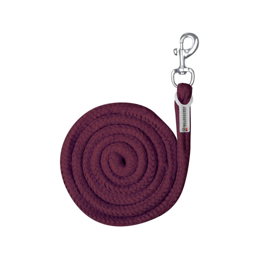 Waldhausen Snap Hook Lead Rope Plus #colour_velvet-red