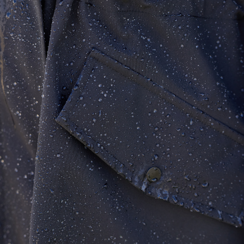 Dublin Ladies Wet Weather Long Jacket #colour_black