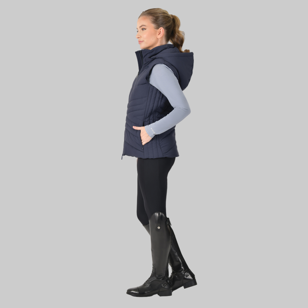 Weatherbeeta Ladies Insulated Vest #colour_navy