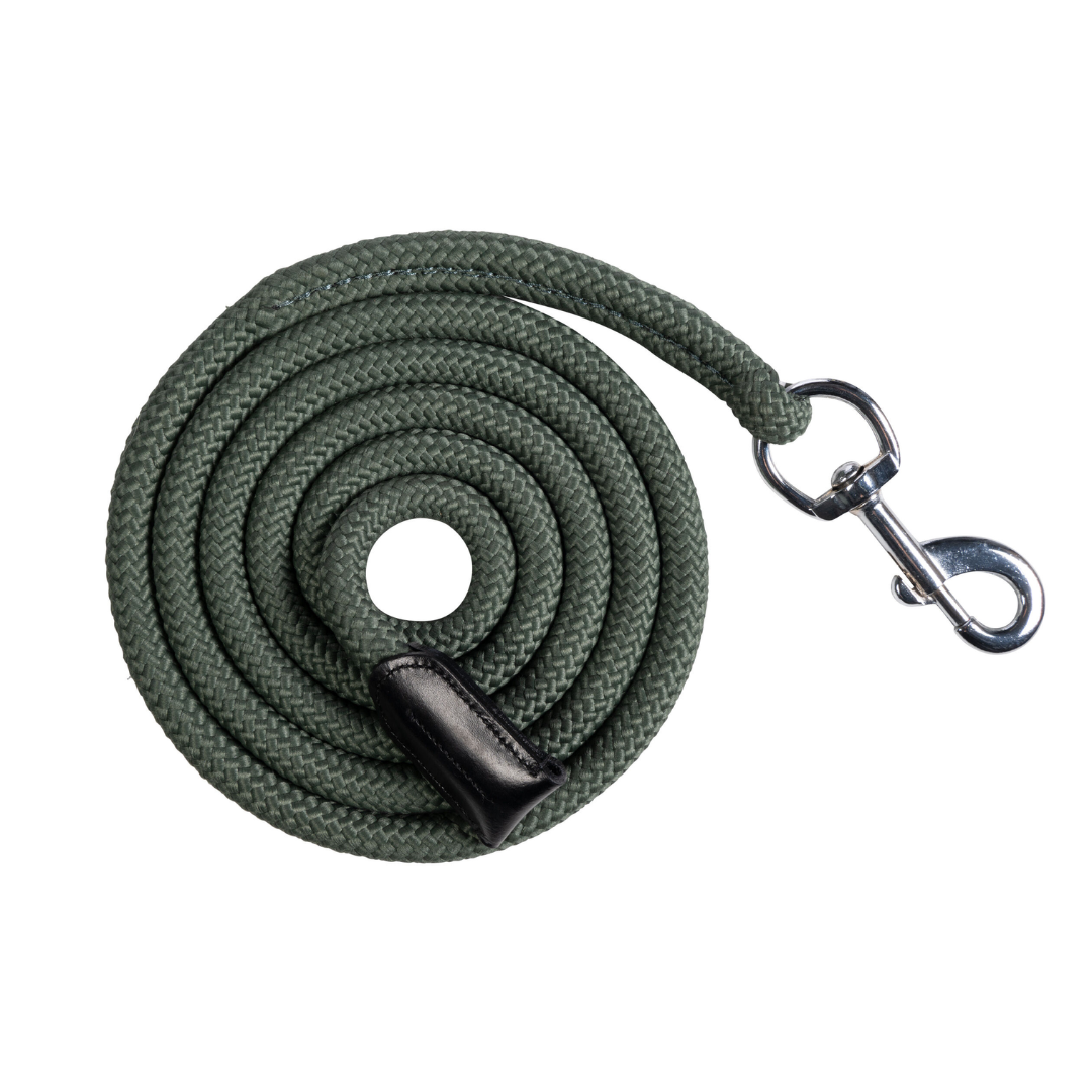 HKM Lead Rope -Carlotta With Snap Hook #colour_khaki